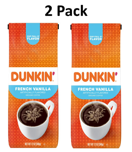 Dunkin french vanilla - (2, pack)