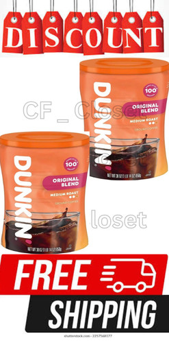 Packs dunkin donuts - 2, dunkin'